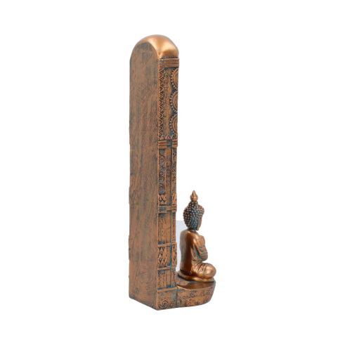 Bronzed Buddha Ascending Chakras Incense Burner 23.5cm Incense burner