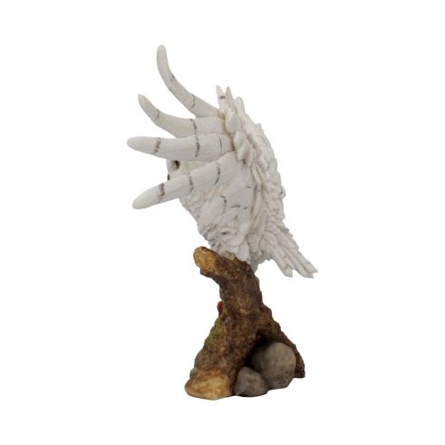Snowy Rest Beautiful Snowy Owl Figure 38cm Figurine