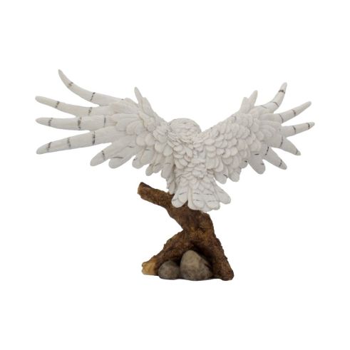Snowy Rest Beautiful Snowy Owl Figure 38cm Figurine