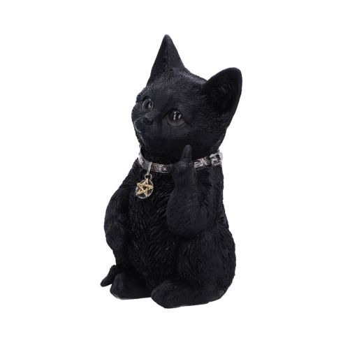 Metallicat Black Cat Throwing Rock Hand Sign - Truly Yours