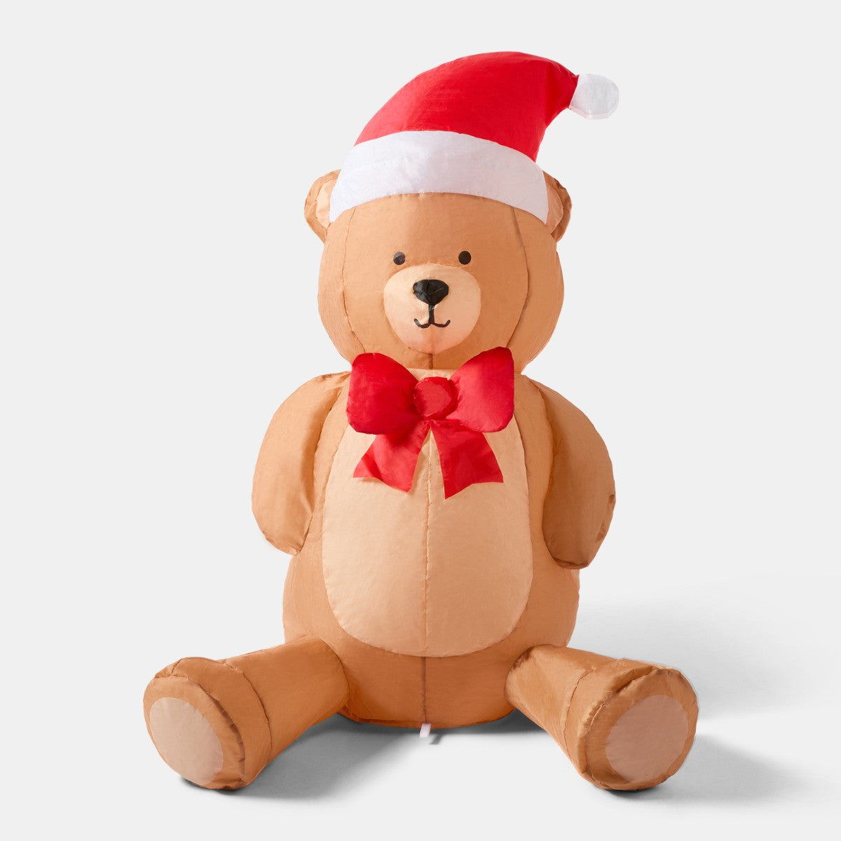 Indoor/Outdoor Inflatable Christmas Bear Decoration - Brown In stock