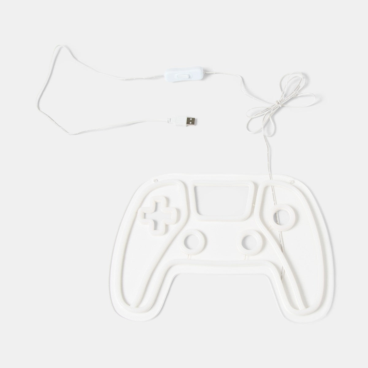 Gaming Controller LED Sign - Blue