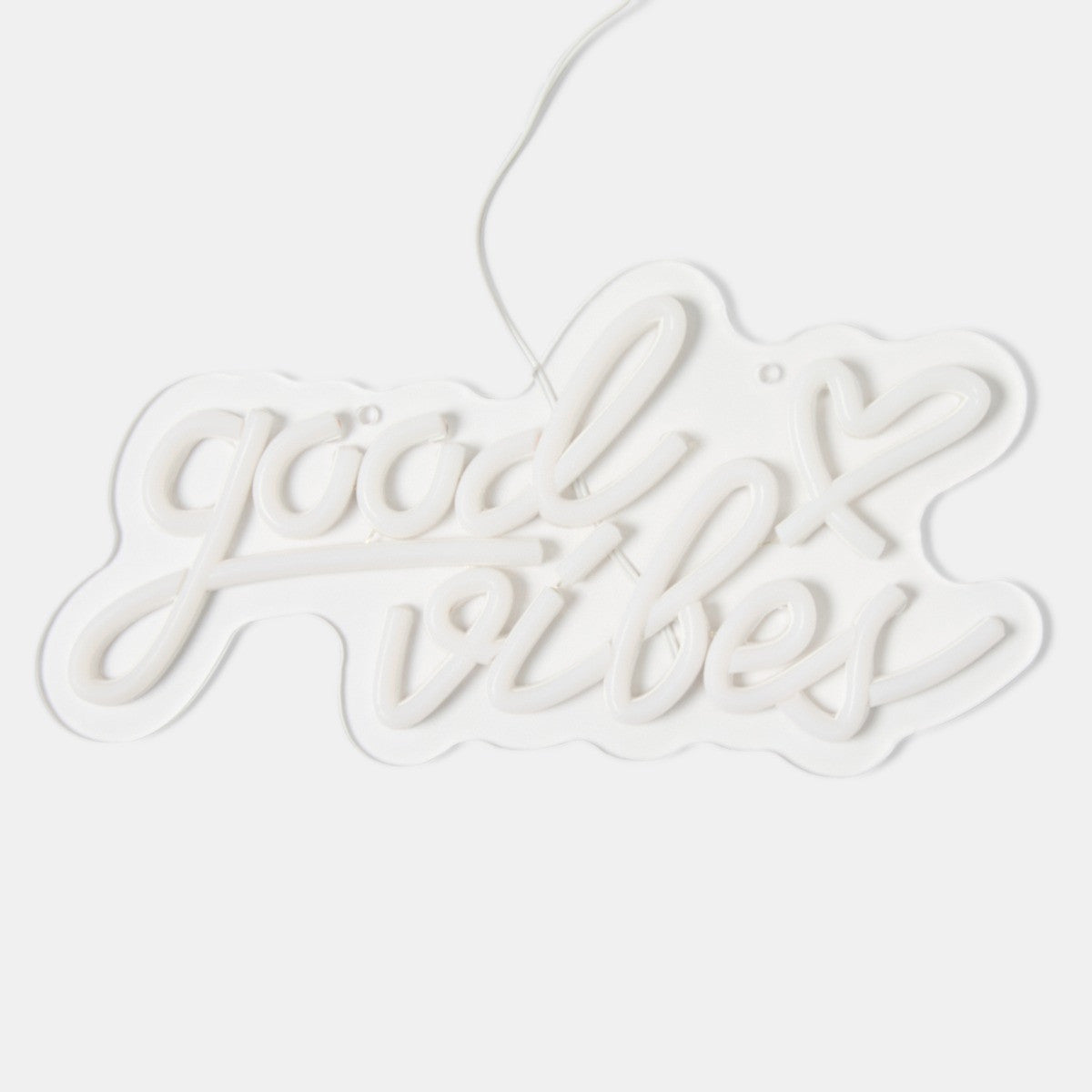 Good Vibes LED Sign - Hot Pink