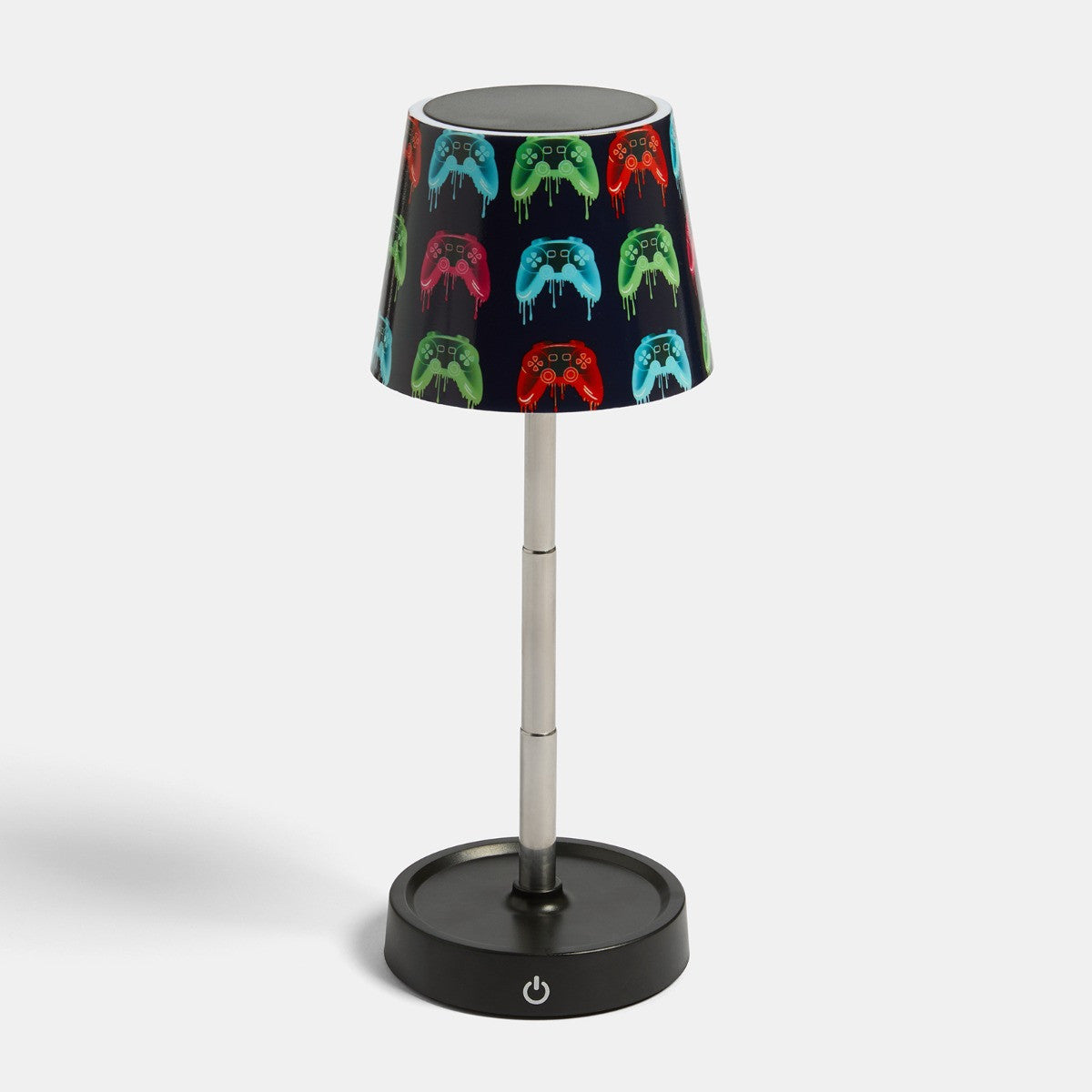 Gaming Print Rechargeable Table Lamp - Multi