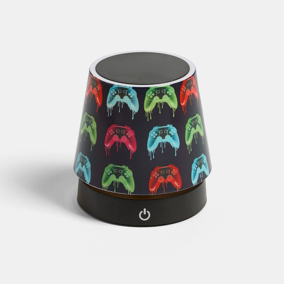 Gaming Print Rechargeable Table Lamp - Multi
