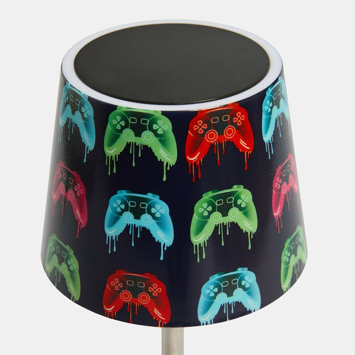 Gaming Print Rechargeable Table Lamp - Multi