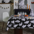 Ghost Print Table Cloth - Monochrome